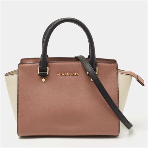 michael kors selma tricolor|Michael Kors selma saffiano.